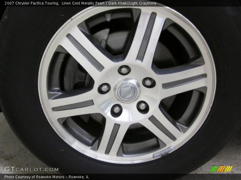 Linen Gold Metallic Pearl / Dark Khaki/Light Graystone 2007 Chrysler Pacifica Touring