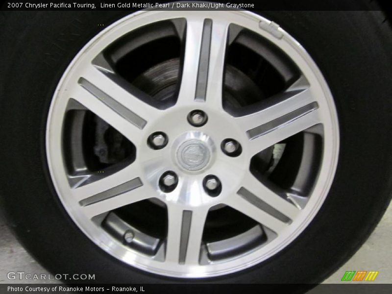 Linen Gold Metallic Pearl / Dark Khaki/Light Graystone 2007 Chrysler Pacifica Touring