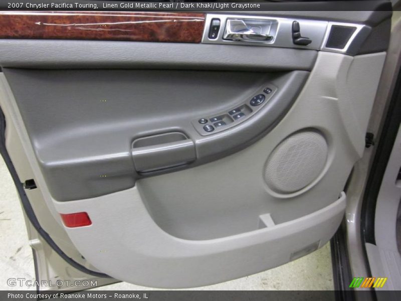 Linen Gold Metallic Pearl / Dark Khaki/Light Graystone 2007 Chrysler Pacifica Touring