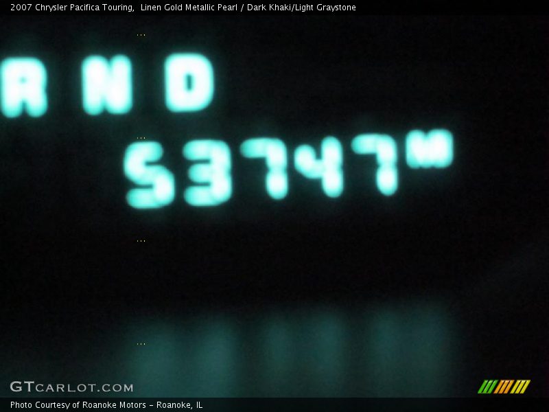 Linen Gold Metallic Pearl / Dark Khaki/Light Graystone 2007 Chrysler Pacifica Touring