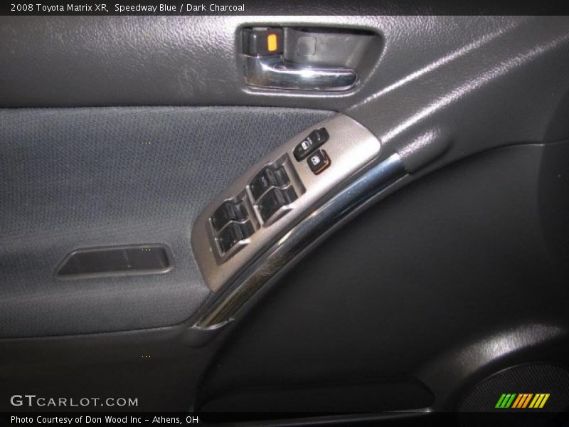 Speedway Blue / Dark Charcoal 2008 Toyota Matrix XR