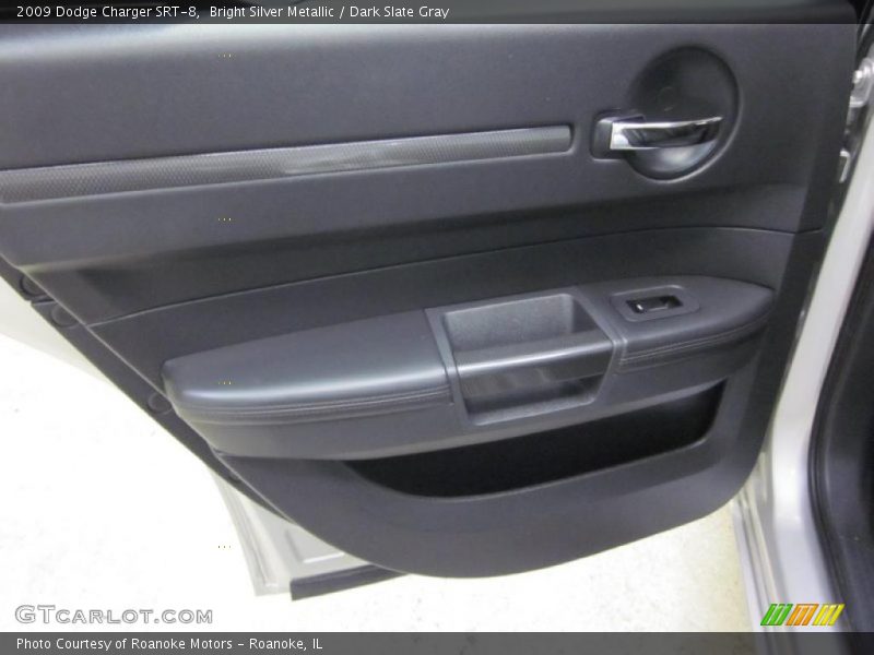 Bright Silver Metallic / Dark Slate Gray 2009 Dodge Charger SRT-8