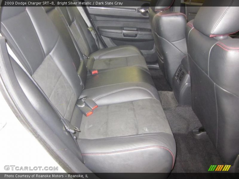 Bright Silver Metallic / Dark Slate Gray 2009 Dodge Charger SRT-8