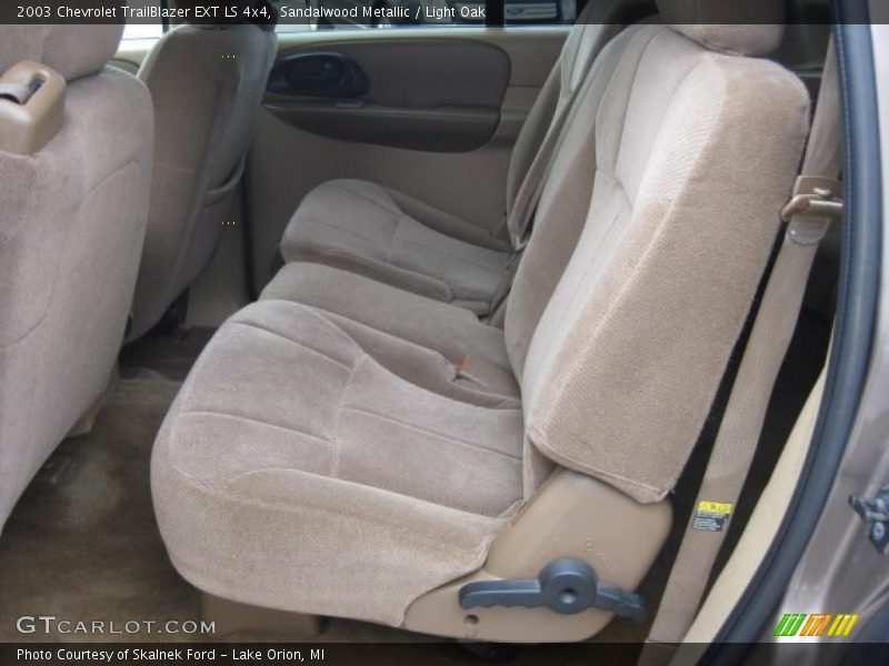 Sandalwood Metallic / Light Oak 2003 Chevrolet TrailBlazer EXT LS 4x4