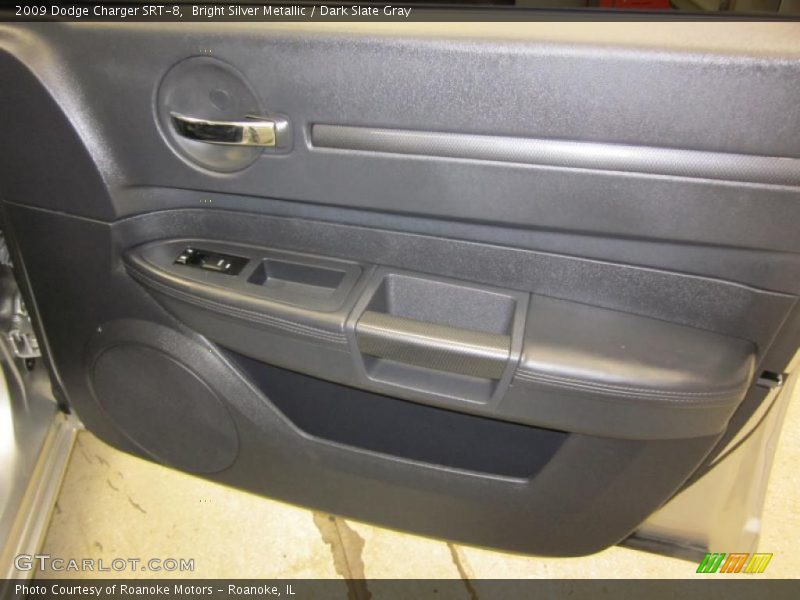 Bright Silver Metallic / Dark Slate Gray 2009 Dodge Charger SRT-8