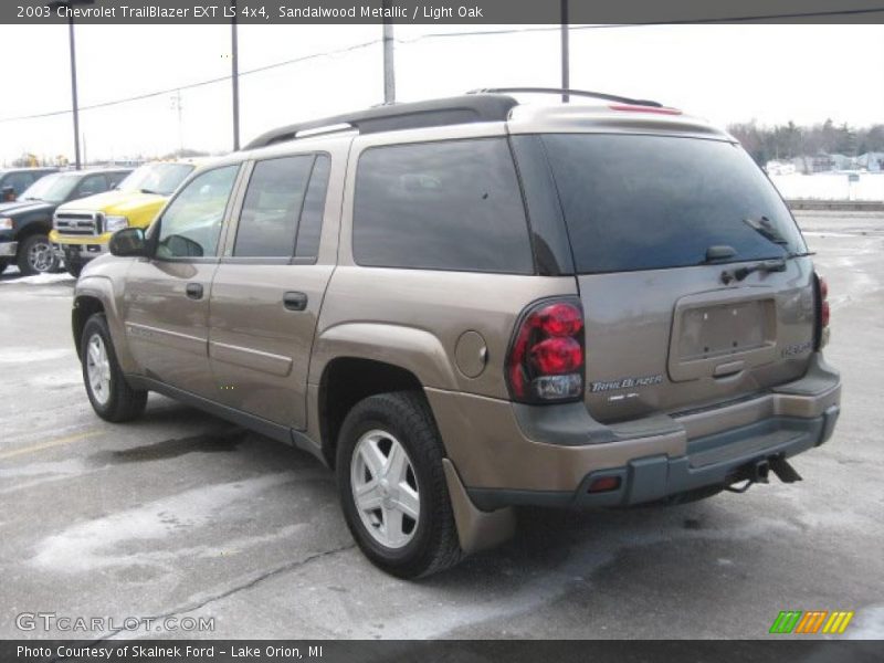 Sandalwood Metallic / Light Oak 2003 Chevrolet TrailBlazer EXT LS 4x4