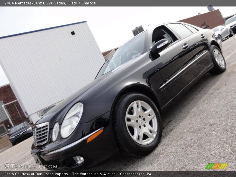 Black / Charcoal 2004 Mercedes-Benz E 320 Sedan