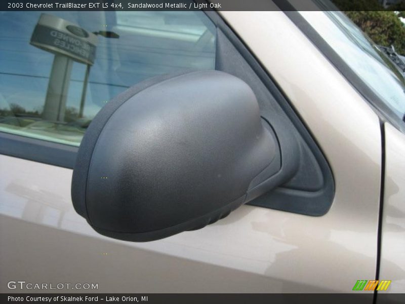 Sandalwood Metallic / Light Oak 2003 Chevrolet TrailBlazer EXT LS 4x4