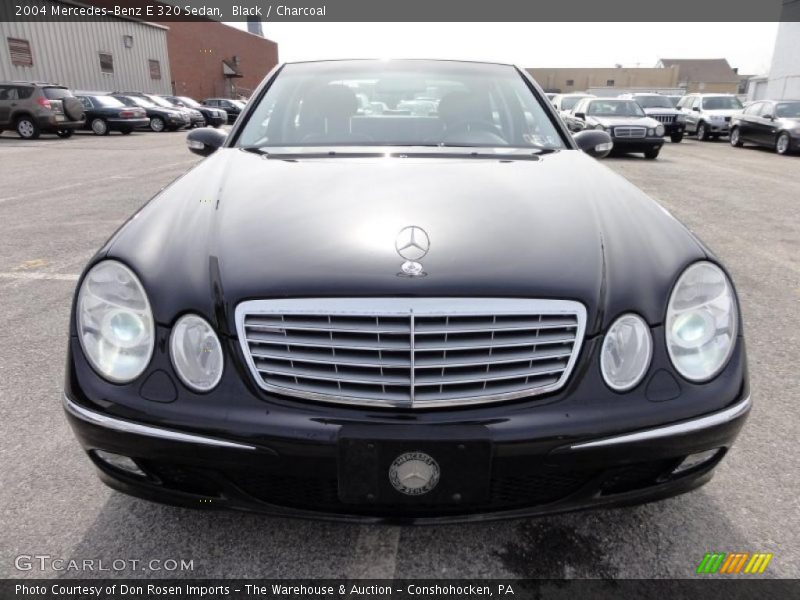 Black / Charcoal 2004 Mercedes-Benz E 320 Sedan