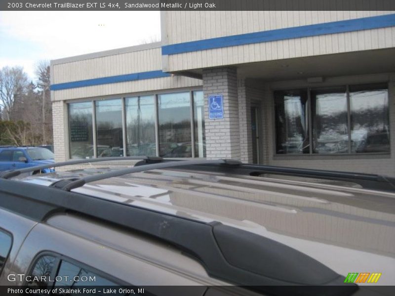 Sandalwood Metallic / Light Oak 2003 Chevrolet TrailBlazer EXT LS 4x4