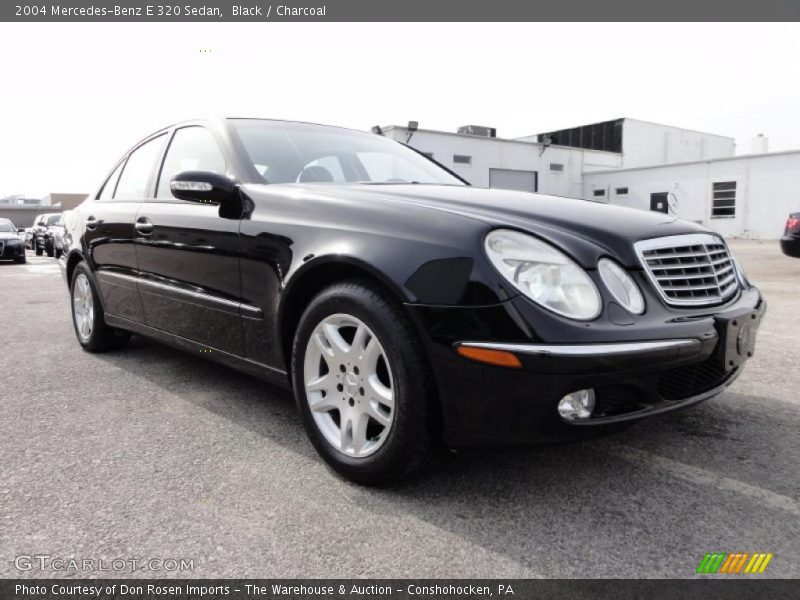 Black / Charcoal 2004 Mercedes-Benz E 320 Sedan