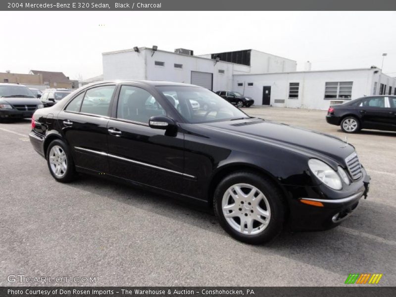 Black / Charcoal 2004 Mercedes-Benz E 320 Sedan