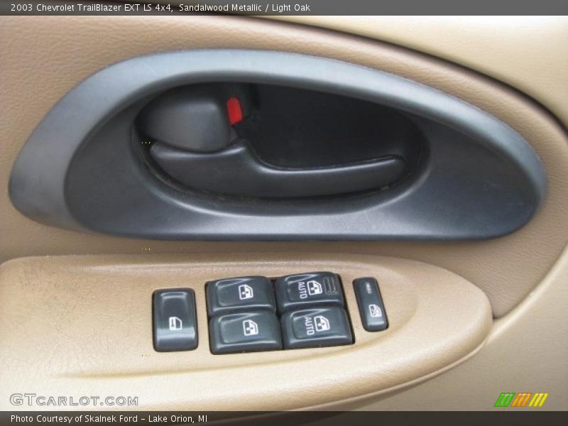 Sandalwood Metallic / Light Oak 2003 Chevrolet TrailBlazer EXT LS 4x4