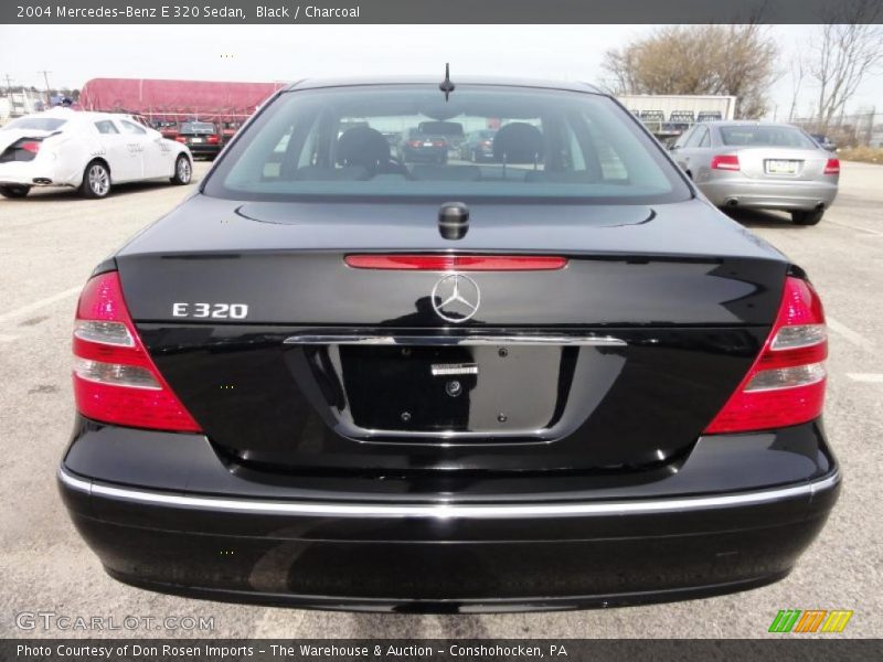 Black / Charcoal 2004 Mercedes-Benz E 320 Sedan