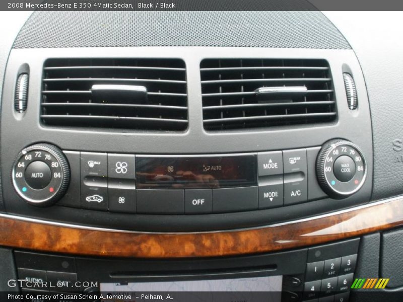 Black / Black 2008 Mercedes-Benz E 350 4Matic Sedan