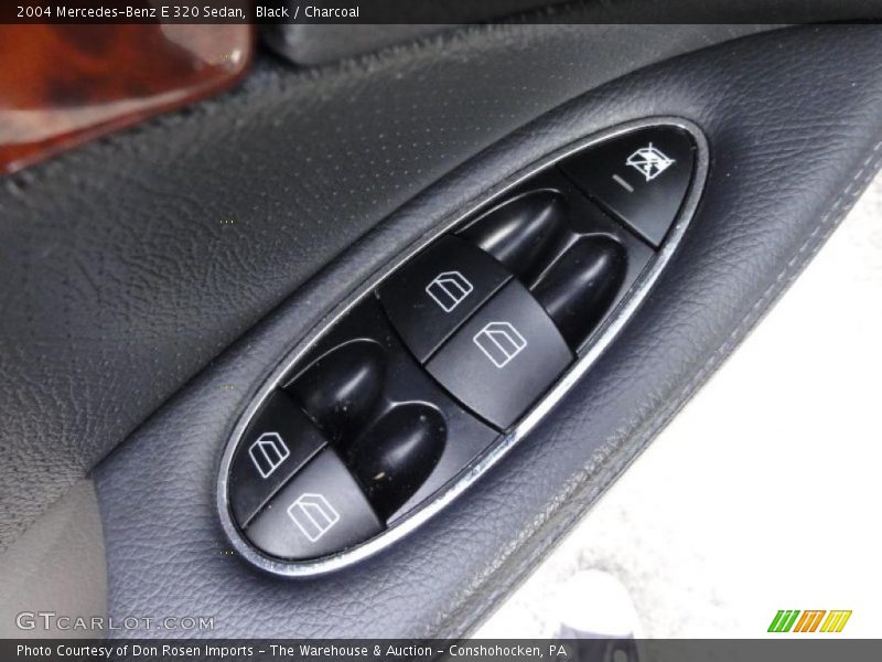 Black / Charcoal 2004 Mercedes-Benz E 320 Sedan