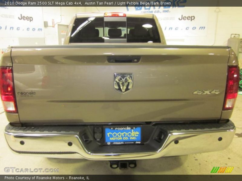 Austin Tan Pearl / Light Pebble Beige/Bark Brown 2010 Dodge Ram 2500 SLT Mega Cab 4x4