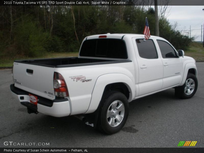  2010 Tacoma V6 SR5 TRD Sport Double Cab 4x4 Super White