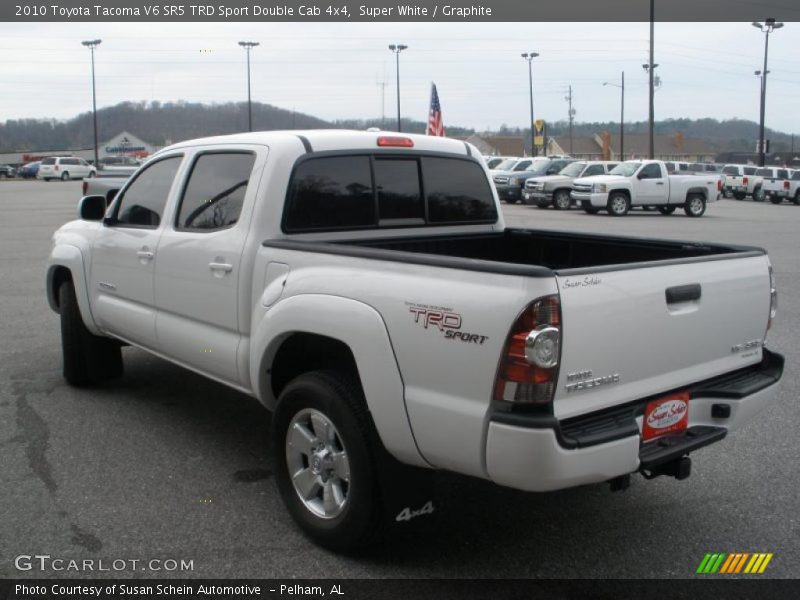 2010 Tacoma V6 SR5 TRD Sport Double Cab 4x4 Super White