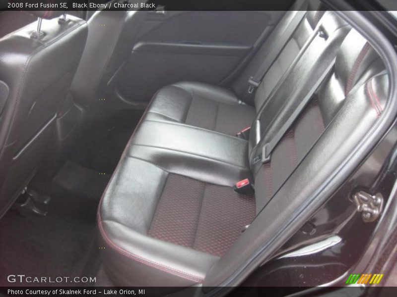 Black Ebony / Charcoal Black 2008 Ford Fusion SE