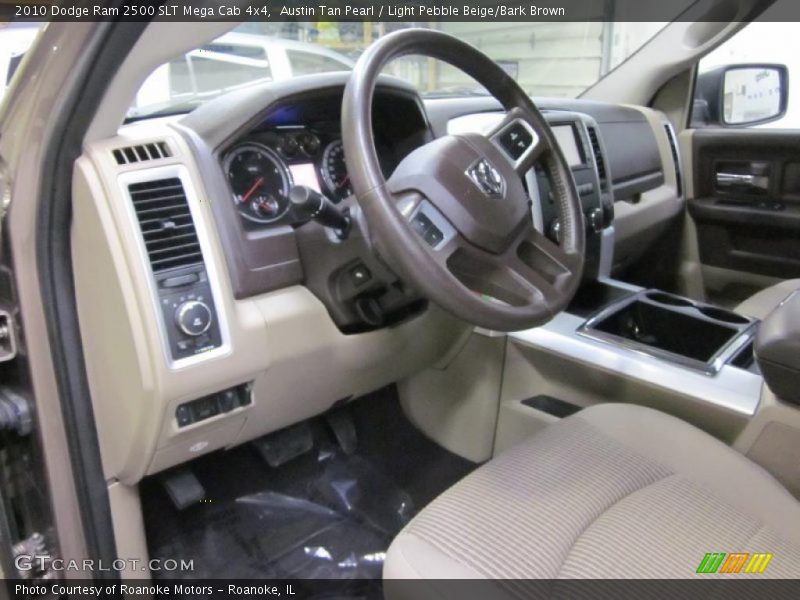 Austin Tan Pearl / Light Pebble Beige/Bark Brown 2010 Dodge Ram 2500 SLT Mega Cab 4x4