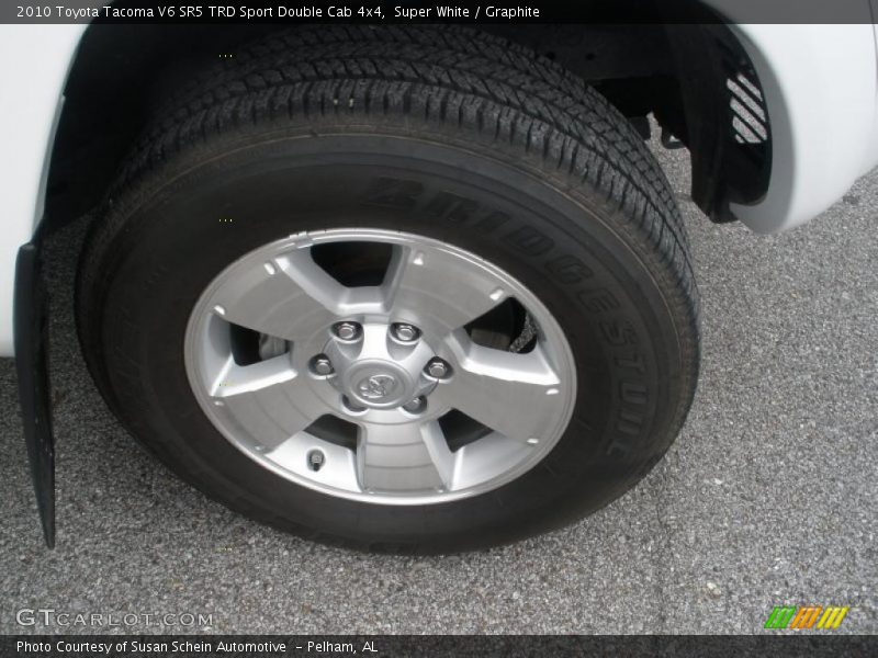  2010 Tacoma V6 SR5 TRD Sport Double Cab 4x4 Wheel