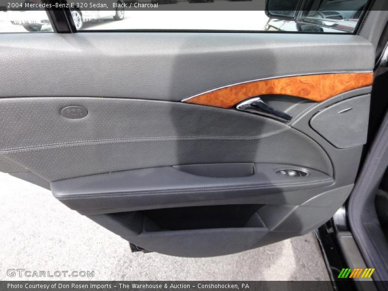 Black / Charcoal 2004 Mercedes-Benz E 320 Sedan