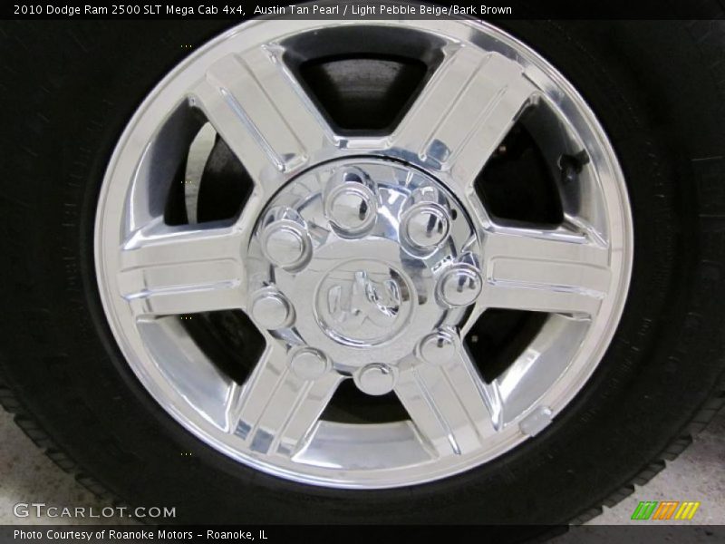 Austin Tan Pearl / Light Pebble Beige/Bark Brown 2010 Dodge Ram 2500 SLT Mega Cab 4x4