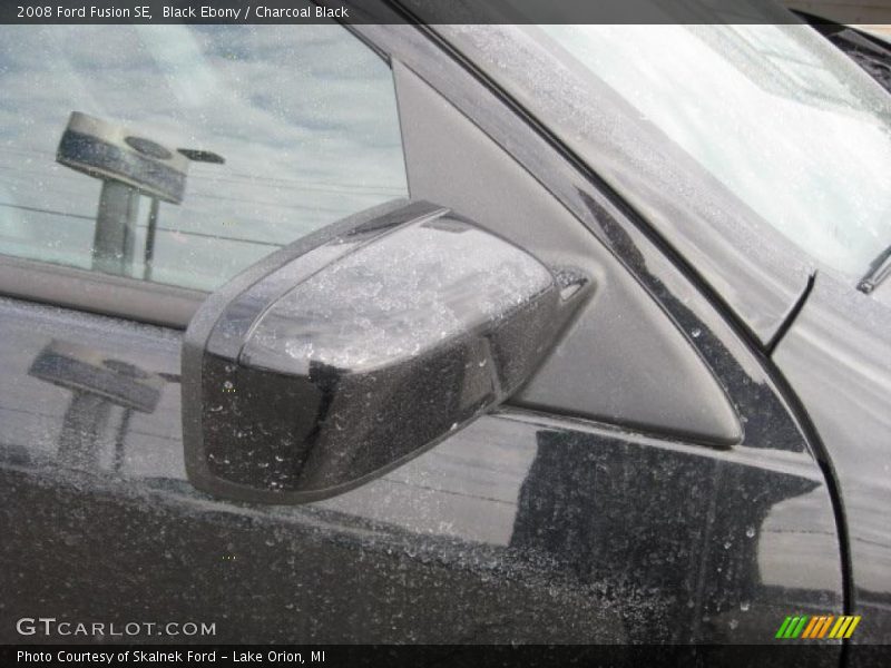 Black Ebony / Charcoal Black 2008 Ford Fusion SE