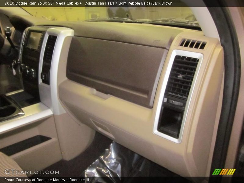 Austin Tan Pearl / Light Pebble Beige/Bark Brown 2010 Dodge Ram 2500 SLT Mega Cab 4x4