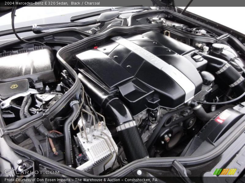 Black / Charcoal 2004 Mercedes-Benz E 320 Sedan