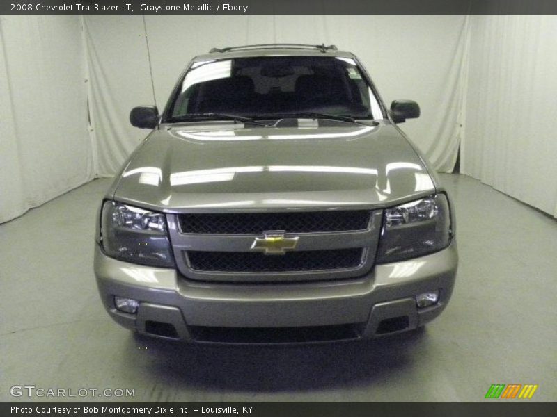 Graystone Metallic / Ebony 2008 Chevrolet TrailBlazer LT