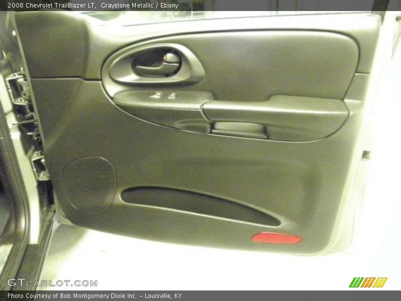 Graystone Metallic / Ebony 2008 Chevrolet TrailBlazer LT
