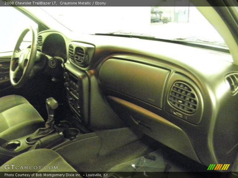 Graystone Metallic / Ebony 2008 Chevrolet TrailBlazer LT