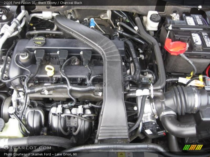 Black Ebony / Charcoal Black 2008 Ford Fusion SE