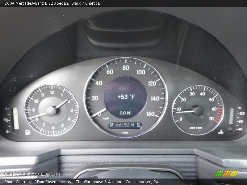 Black / Charcoal 2004 Mercedes-Benz E 320 Sedan