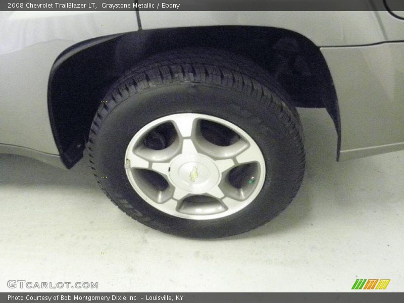 Graystone Metallic / Ebony 2008 Chevrolet TrailBlazer LT
