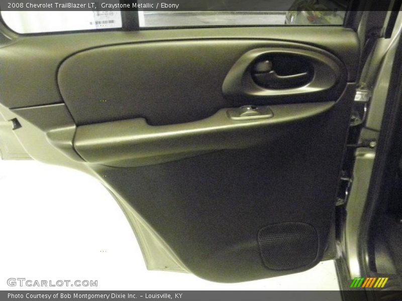 Graystone Metallic / Ebony 2008 Chevrolet TrailBlazer LT