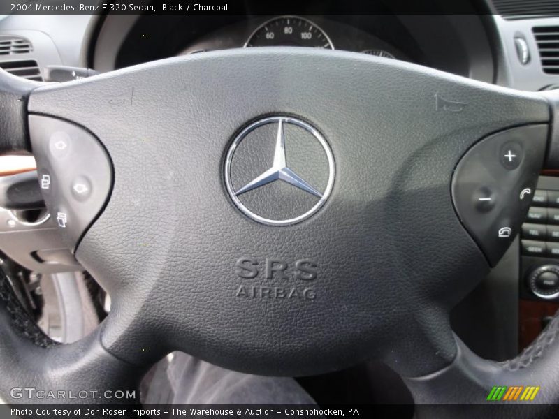 Black / Charcoal 2004 Mercedes-Benz E 320 Sedan