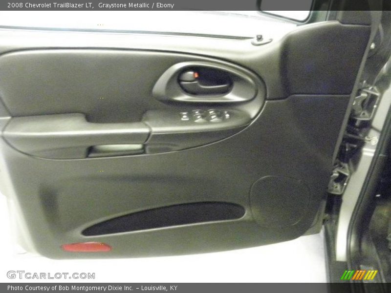 Graystone Metallic / Ebony 2008 Chevrolet TrailBlazer LT
