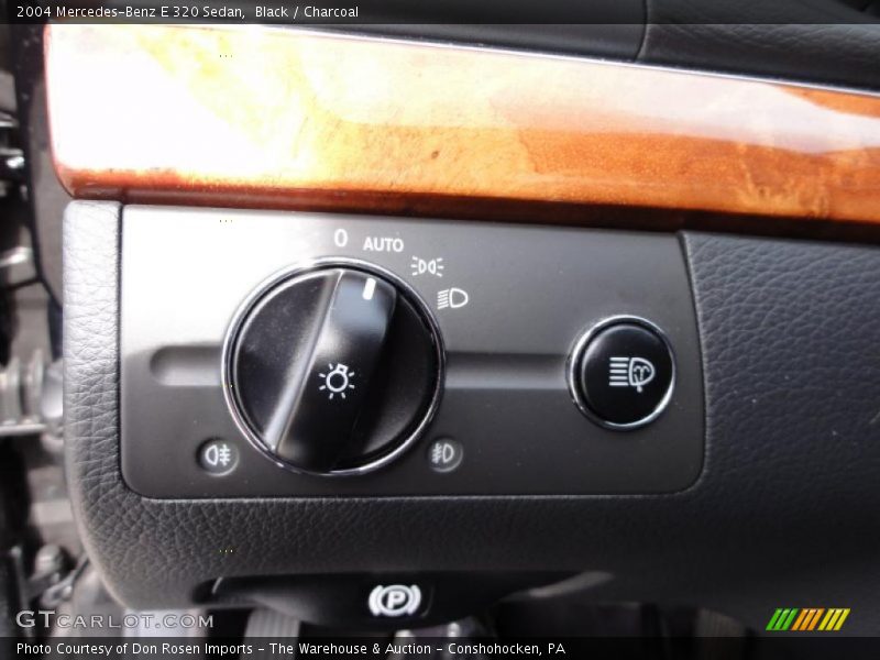 Black / Charcoal 2004 Mercedes-Benz E 320 Sedan