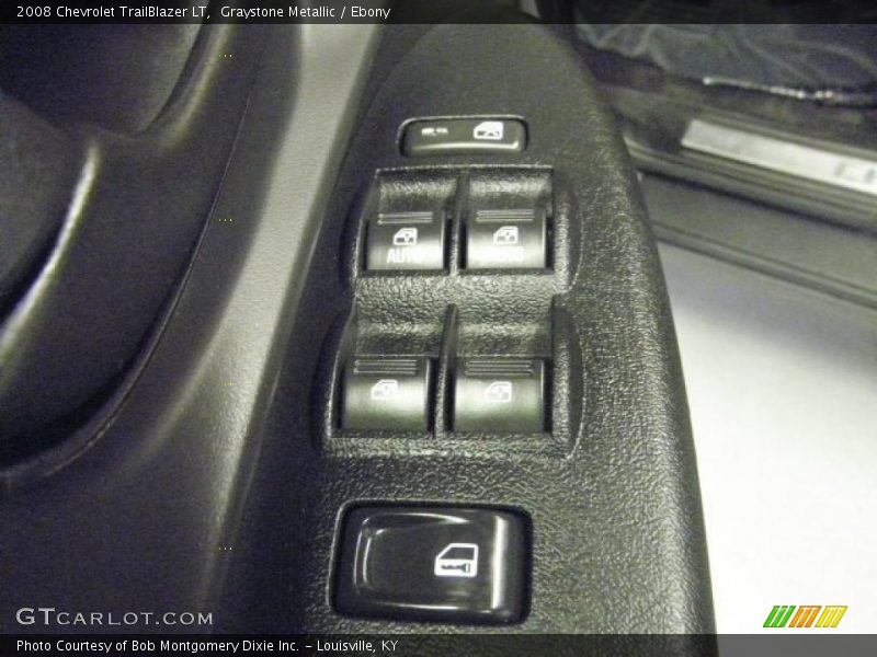 Graystone Metallic / Ebony 2008 Chevrolet TrailBlazer LT