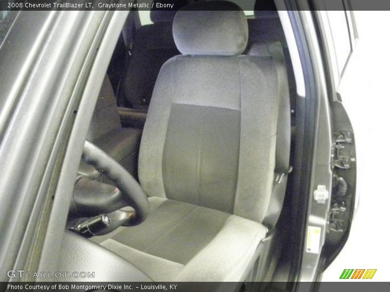 Graystone Metallic / Ebony 2008 Chevrolet TrailBlazer LT