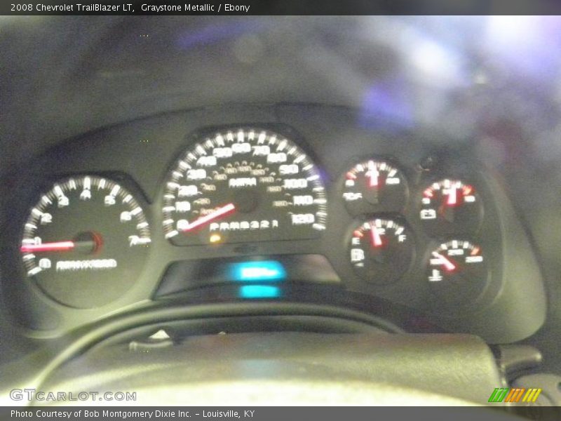 Graystone Metallic / Ebony 2008 Chevrolet TrailBlazer LT