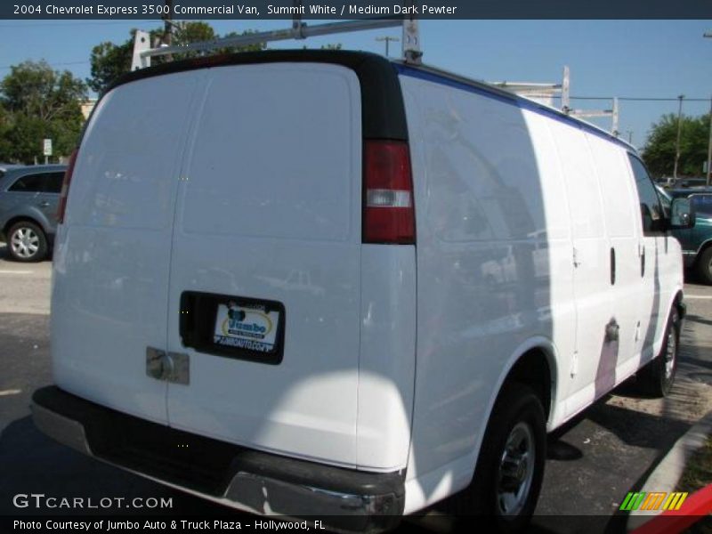 Summit White / Medium Dark Pewter 2004 Chevrolet Express 3500 Commercial Van