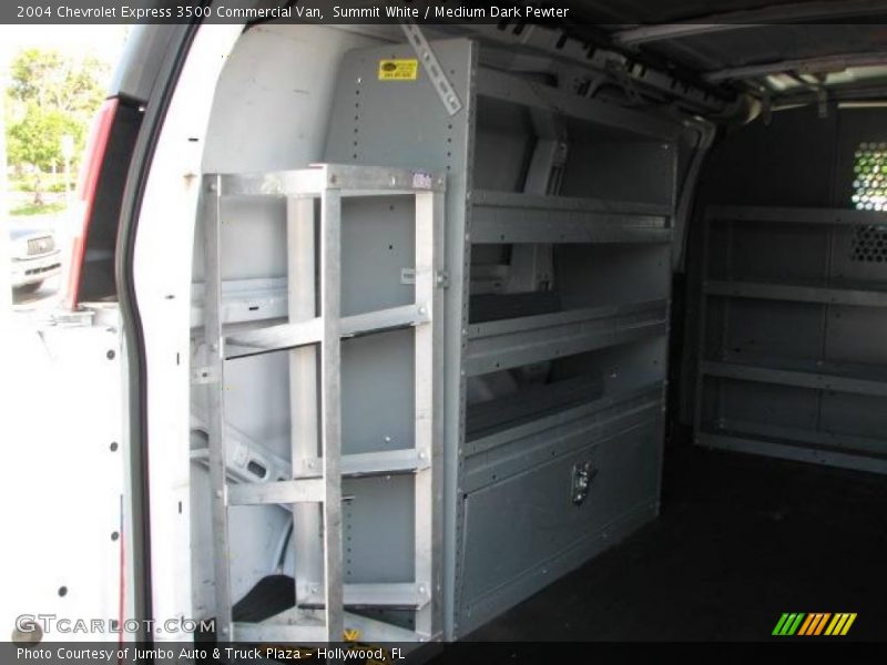 Summit White / Medium Dark Pewter 2004 Chevrolet Express 3500 Commercial Van