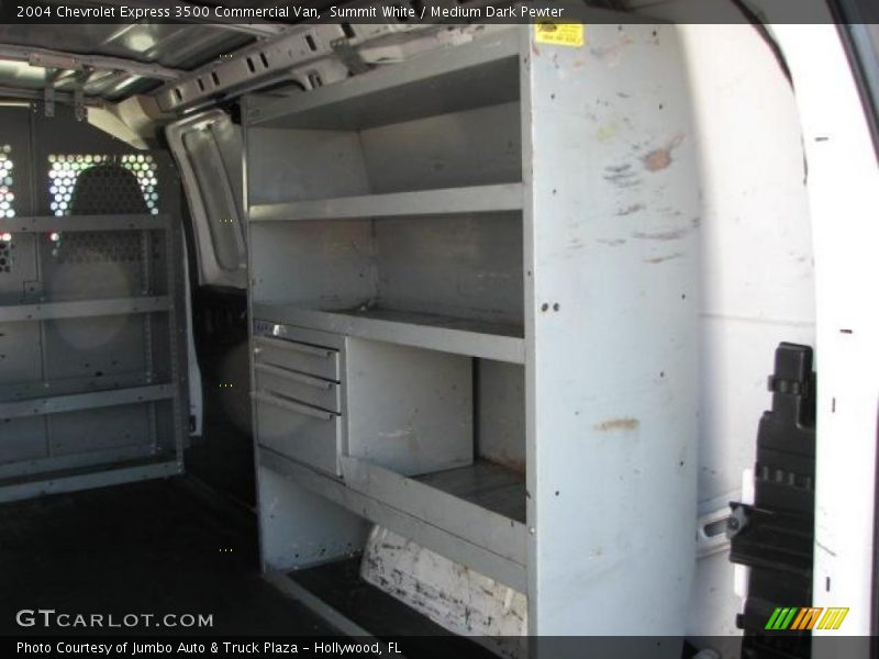 Summit White / Medium Dark Pewter 2004 Chevrolet Express 3500 Commercial Van