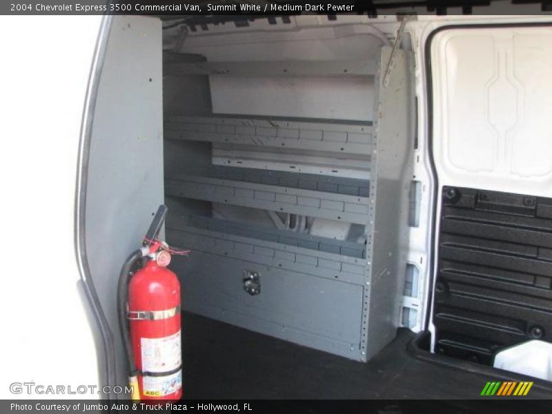 Summit White / Medium Dark Pewter 2004 Chevrolet Express 3500 Commercial Van
