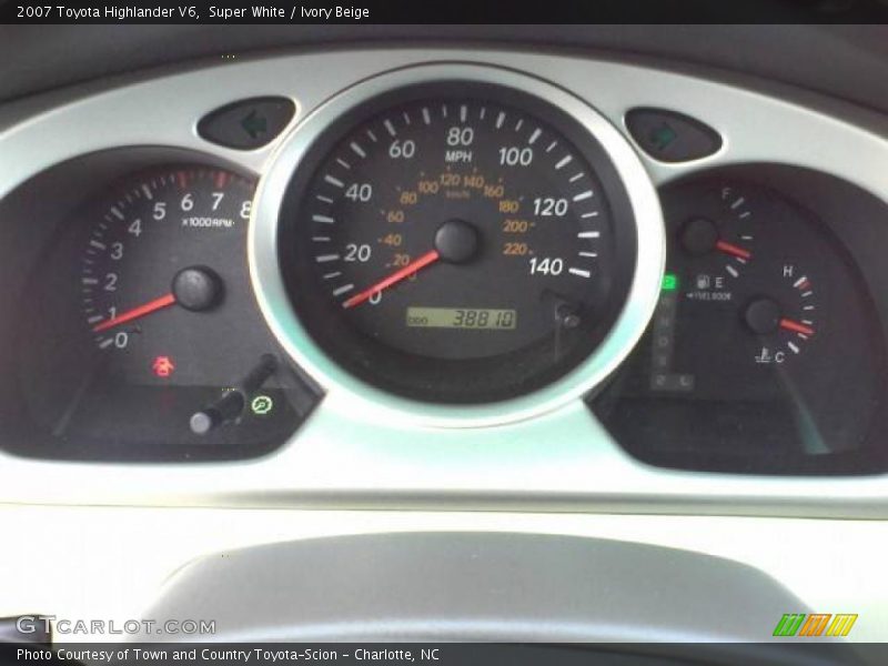  2007 Highlander V6 V6 Gauges