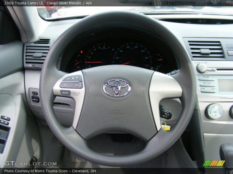 Classic Silver Metallic / Ash 2009 Toyota Camry LE